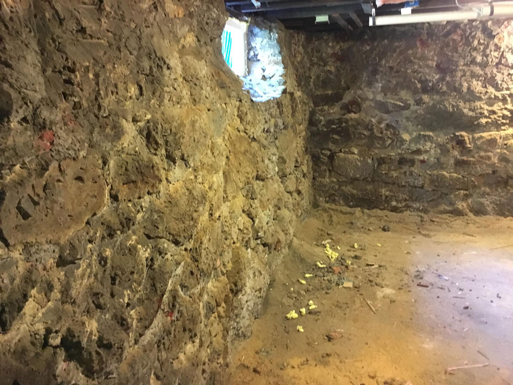 Old Stone Foundation Repair